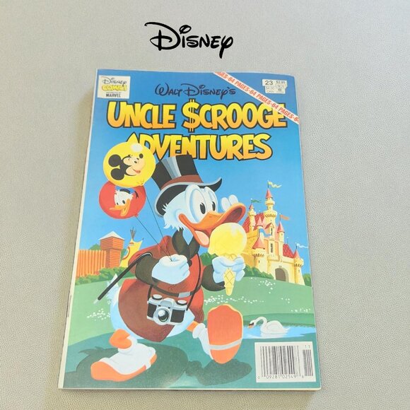 VTG ⭐️ 1993 DISNEY x MARVEL Uncle Scrooge Adventures - Picture 1 of 7